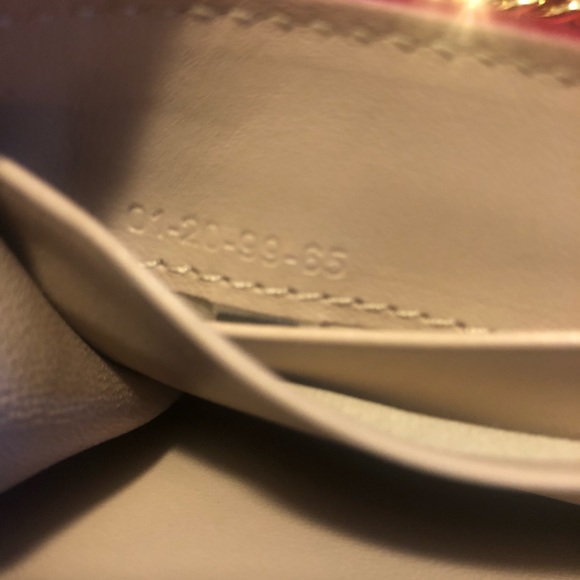 NEW $895 CHLOÉ Aby Long Leather Wallet on a Chain in Crimson Pink! - Picture 13 of 16